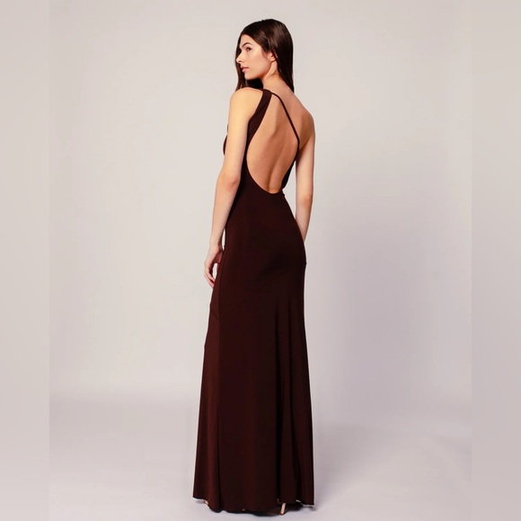 One shoulder maxi dress Sz S - Picture 4 of 8